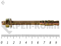 Анкер клиновой  8х 95, желтый цинк (100шт)