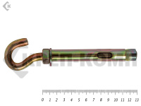 Анкер с крюком м12 16х130 (1шт)