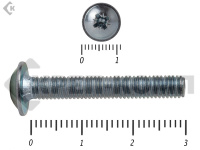 Винт с прессшайбой DIN967 5х30 (4500шт)