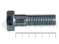 Болты DIN 931, с неполной резьбой, цинк, 18х 60 мм, пр.8.8 (25 кг/155)