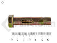 Анкер болт болтом м10 12х 65 (30 шт)