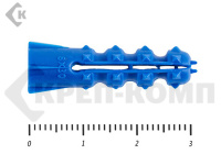 Дюбель распорный "ёжик" 8х30 (1000шт)