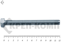 Болт полная резьба, цинк DIN933 14х120 пр.5,8 (2шт)