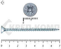 Саморез белый цинк POZY 5х 70 (2000шт)